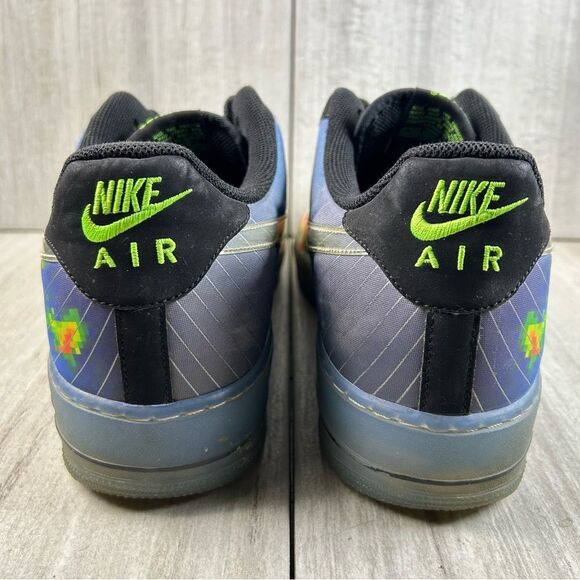 RARE Nike Air Force 1 Comfort PRM Weatherman Sneaker 599457-100 Mens Size 14 - Picture 7 of 10